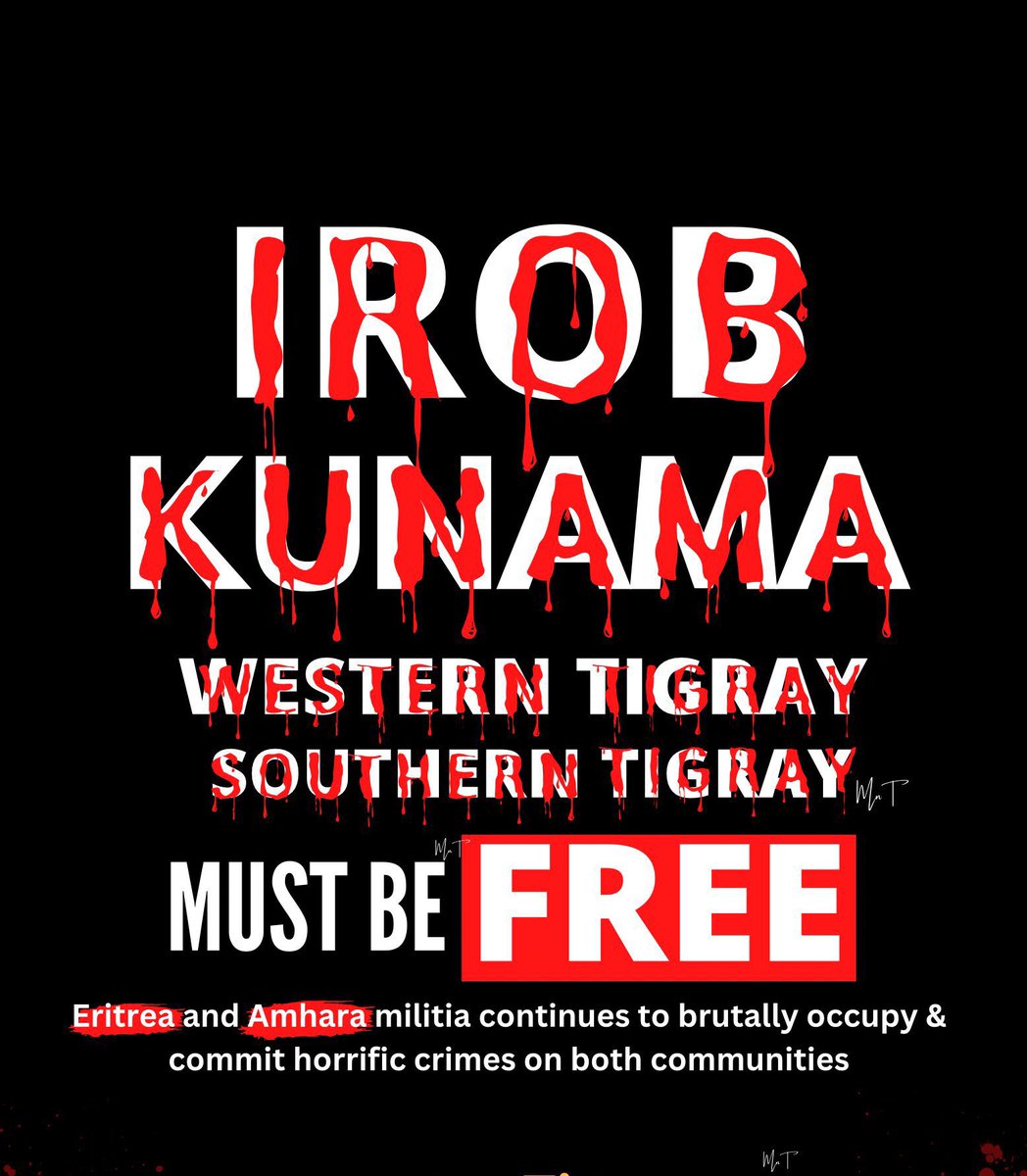 The November truce ( CoHA ) agrmt in Tigray has not brought about an end to the ethnic cleansing of Tigrayans in Western Tigray and Irob. #Justice4Tigray @UN #AmharaOutOfTigray #ICHREE @SecBlinken @JosepBorrellF @SenatorMenendez @UNHumanRights @USAmbUN @amnesty @hrw