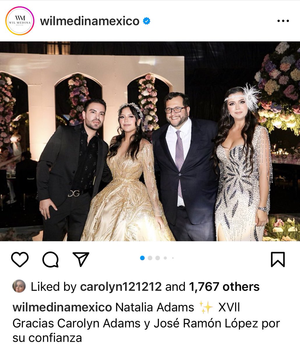 MemoFiguroso's tweet image. José Ramón López Beltrán y Carolyn Adams, mostrando cómo si es posible hacer una fiestecita austera, sin lujos, pero con mucho amor para su hija Natalia. 

¡Qué hermoso!