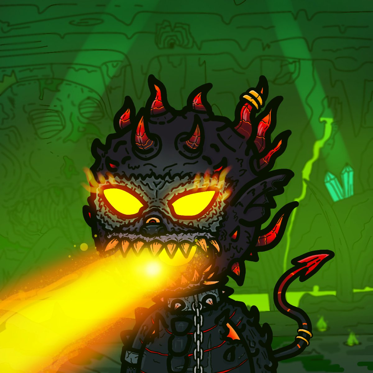 GoGoblinNft's tweet photo. Still available at @opensea 
Inspiration from #BAYC  #MutansHounds #VRFG 
@Sivasomething 💕

If you like it please check the link below👇
Drawhand 1/1✍️💕

#NFTCommmunity
#BAYC
#VERTICALNFT
#GoGoblin https://t.co/Uu6rEYk2Fb