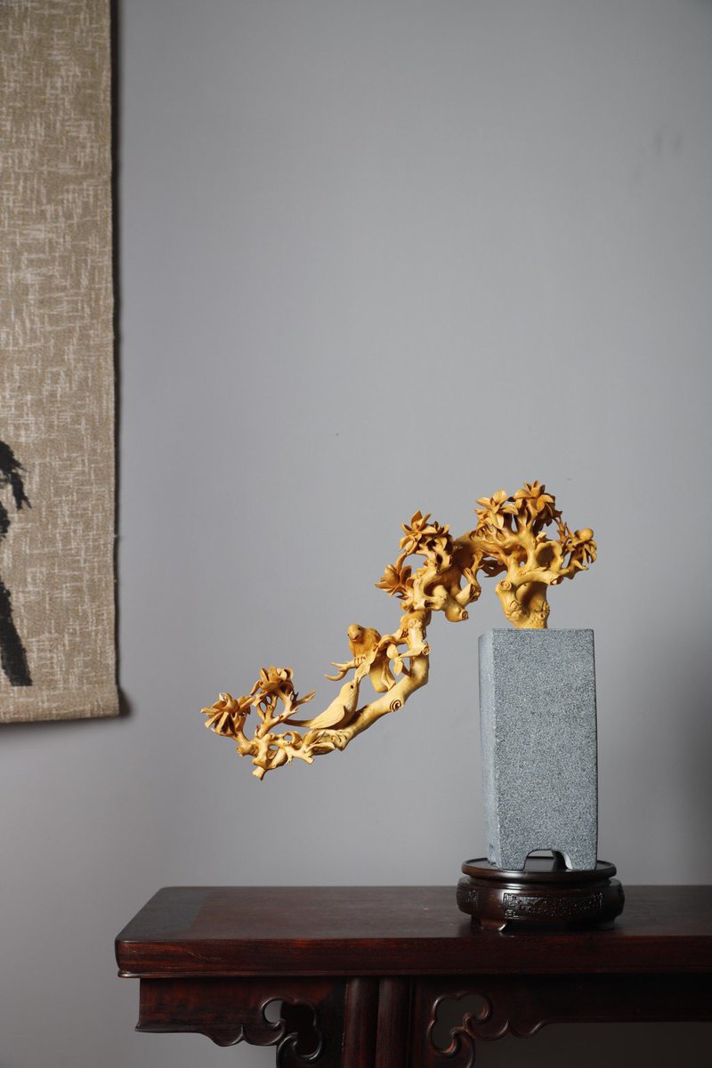 The world's top wood carving art tweet media