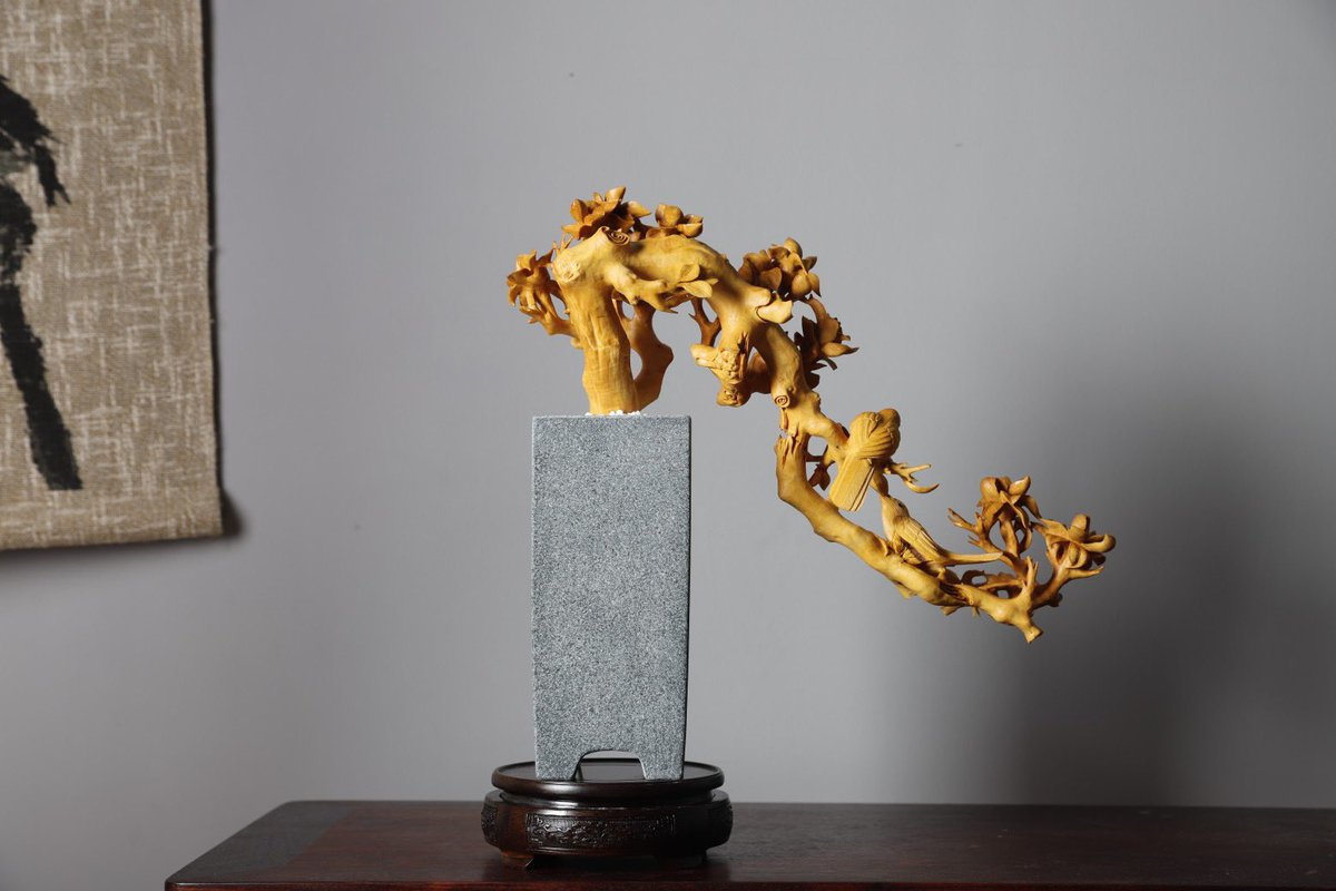 The world's top wood carving art tweet media