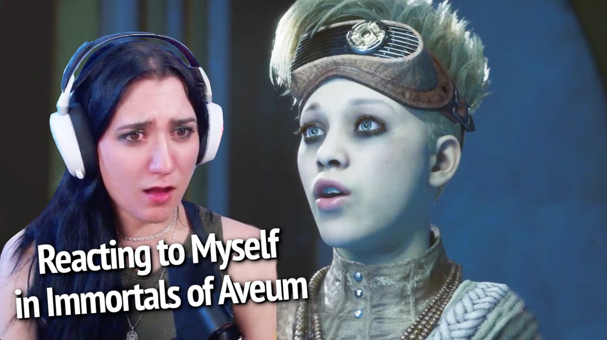 BrizzyVoices's tweet photo. If you still haven't gotten to know my character Kenzie in @ImmortalsAveum, here's your chance via a little compilation of my reactions to her. <3

I love this spunky, flirty anarchist so much. 🥹

WATCH HERE:
https://t.co/uzLDUyfdNk https://t.co/LmxqF2VqLO