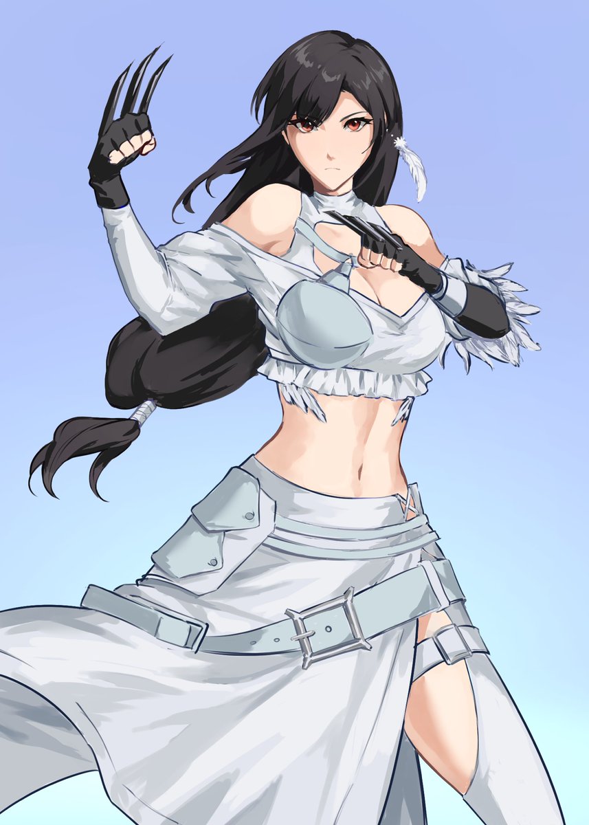 kivavis's tweet photo. 🤍🪽ever crisis tifa 🪽🤍 https://t.co/s6bLrfxUWs