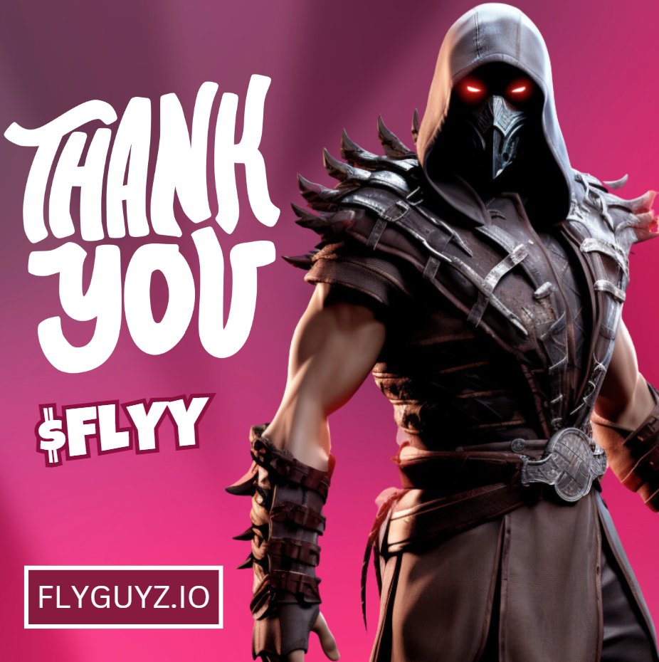 algoxfloww's tweet photo. Gratitude for immense support with FlyGuyz ๐
Nearing $300K-
50% sold out! ๐
Onwards and upwards ๐
Dive in now โก๏ธ https://t.co/tmKFXXGf0H // $FLYY
#FlyGuyz #Crypto #NFTs #Blockchain #Web3 #INDvsPAK https://t.co/8f6akWAjrL