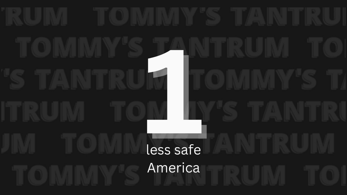 tommystantrum's tweet photo. tantrum's don't have weekends #day178 #tuberville #endthetantrum https://t.co/0B3rxYl29c