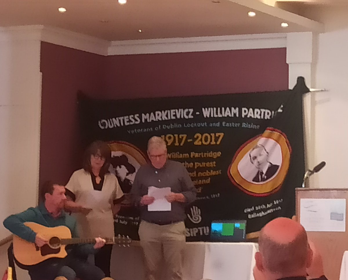 CosgroveNessa's tweet photo. Informed &amp; lived personal experience of caring was the order of the day at the wonderful @SIPTU #MarkieviczPartridge Summer School in #Sligo today. 
#valuingcare
The referendum on Care is a wonderful opportunity for us a society to re-examine what we mean by Care &amp; why it matters https://t.co/F1tSnd6Zta