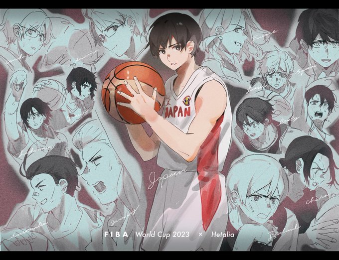  FIBAWC ×  Hetalia  