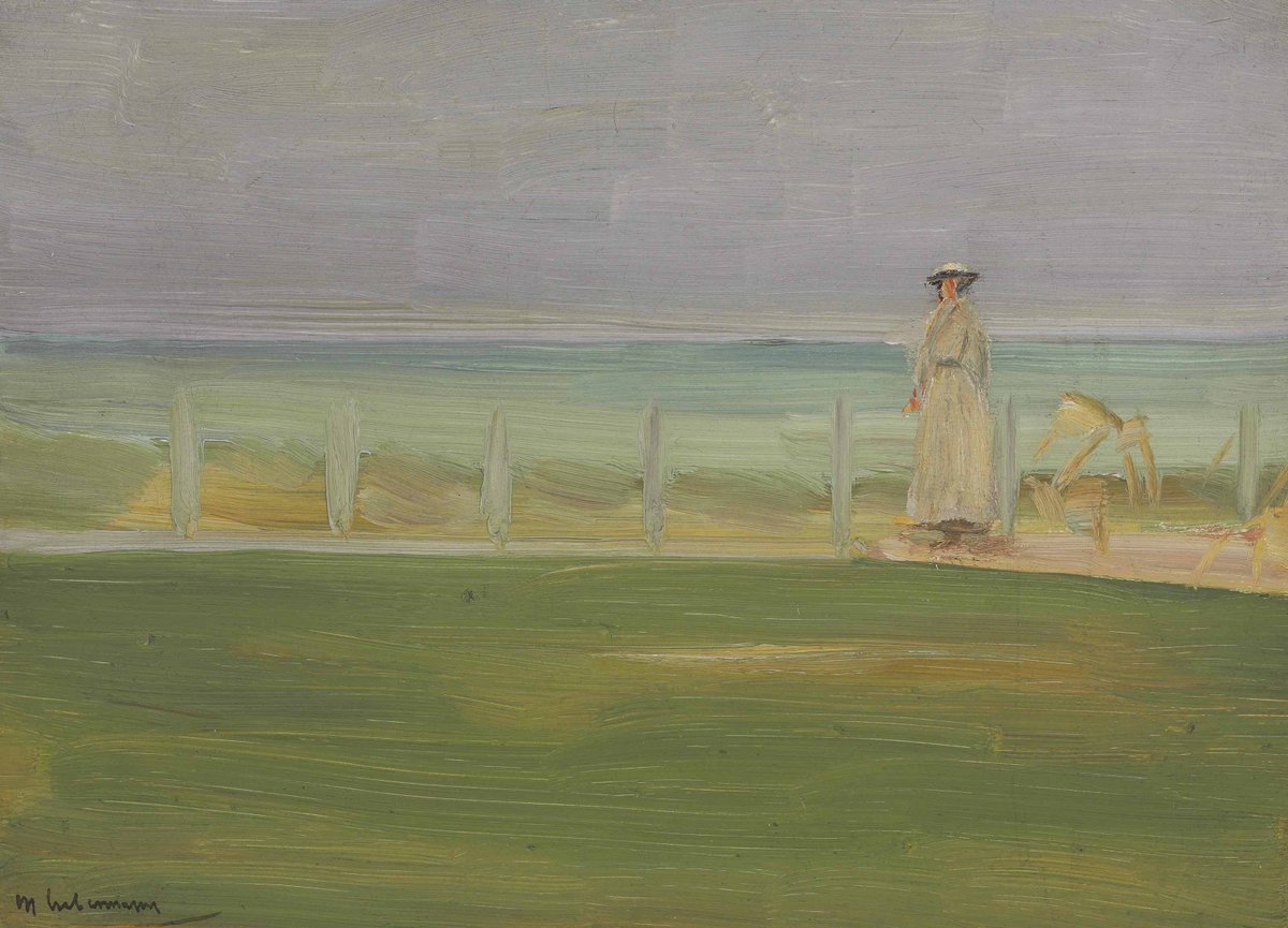 #Sommer2023
'Dame am Strand' von Max Liebermann (geb. 1847 in Berlin; gest. 1935 ebenda)
#art