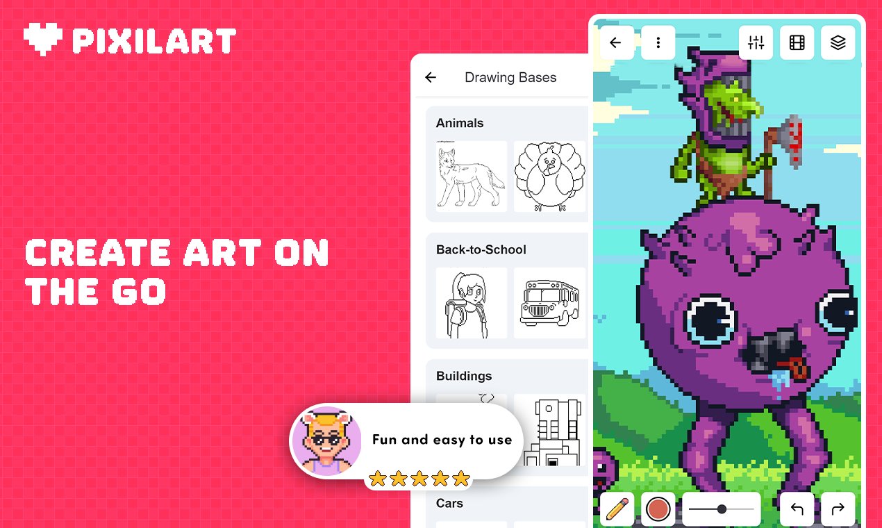 Pixilart - Free Online Art Community and Pixel Art Tool