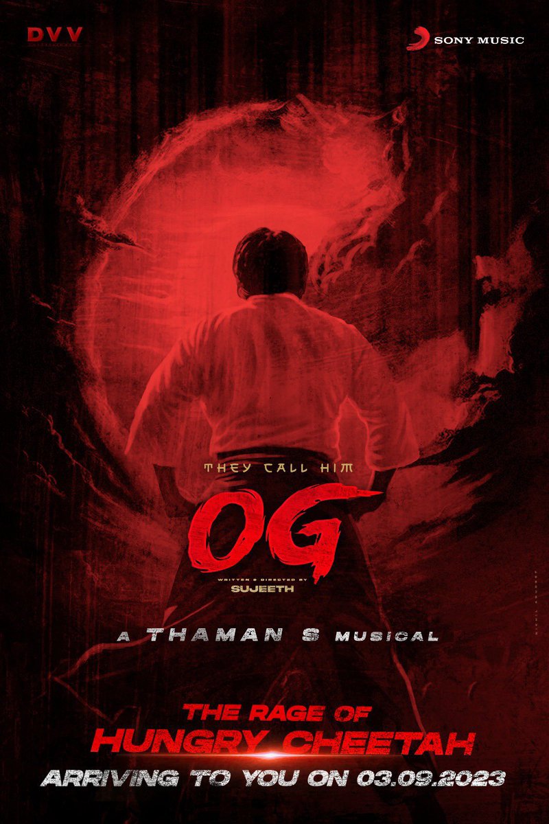 DVVMovies's tweet photo. For all our music lovers and fandom, 

Bringing you - The Rage Of #HUNGRYCHEETAH today 🔥🔥

A @MusicThaman Mass Blast!! 🔥

#TheyCallHimOG @SonyMusicSouth https://t.co/r1rYB684d5