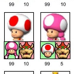 DynamoSuperX's tweet image. I thought bowser hated mario the most but it's toadette. I need this beef explained.