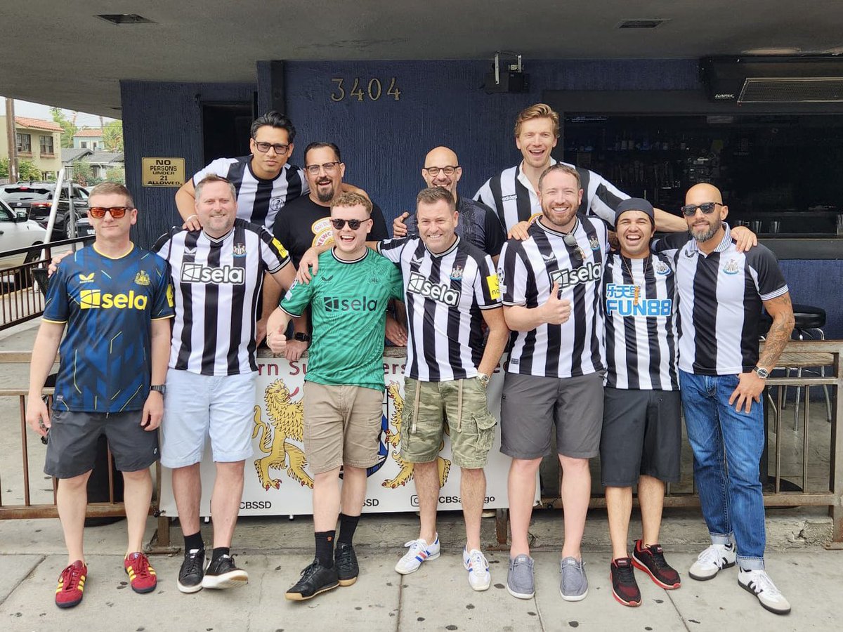 SanDiegoMags's tweet photo. Well that was disappointing to say the least. But great to meet @curtappleby and his dad from back back home and @herder__K down from Ventura County. #nufc #NewcastleUnited https://t.co/UVqNfcOVir