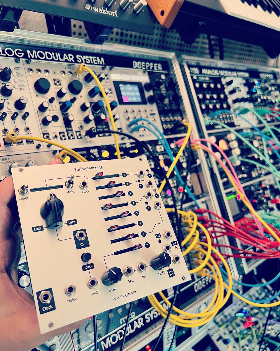 FlotronMusic's tweet image. Middle eastern vibes with my new Turing Machine module.
#modularsynth #eurorack #electronicamusic #synth #music