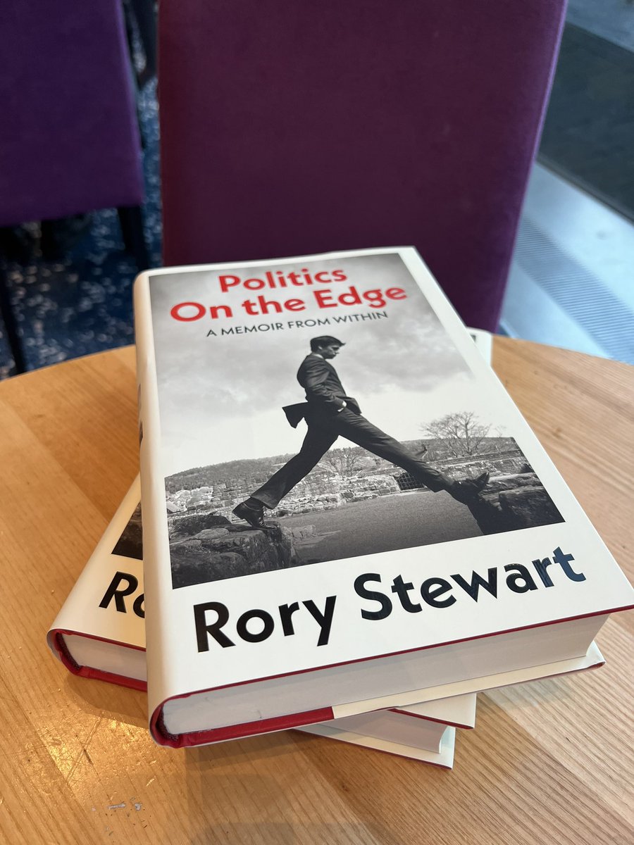 Looking forward to a stimulating evening with <a href="/RoryStewartUK/">Rory Stewart</a>