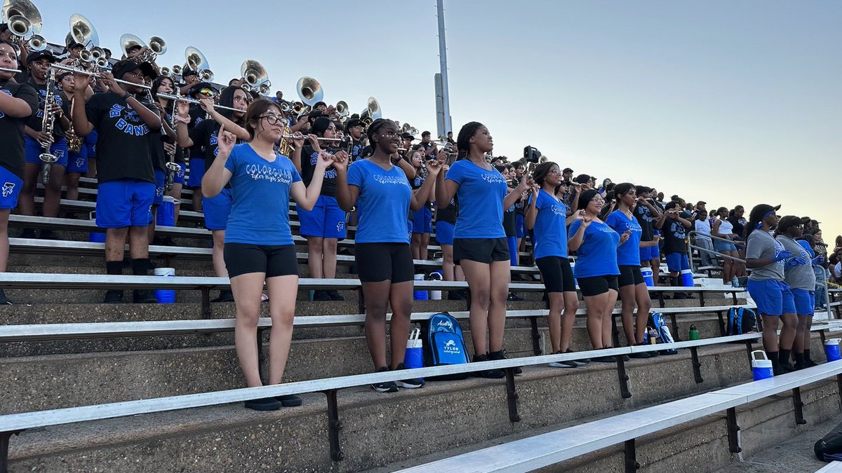 The Big Blue Band (@thsbigblueband) on Twitter photo Tyler High Big Blue Band at the Rose City Classic. Great game and great win. <a href="/TylerISD/">Tyler ISD 🏛</a> <a href="/TylerHighLions/">Tyler High School</a> <a href="/FineArtTylerISD/">Tyler ISD Fine Arts</a> <a href="/THSBigBlueBand/">The Big Blue Band</a> Tyler High Big Blue Band at the Rose City Classic. Great game and great win. <a href="/TylerISD/">Tyler ISD 🏛</a> <a href="/TylerHighLions/">Tyler High School</a> <a href="/FineArtTylerISD/">Tyler ISD Fine Arts</a> <a href="/THSBigBlueBand/">The Big Blue Band</a>