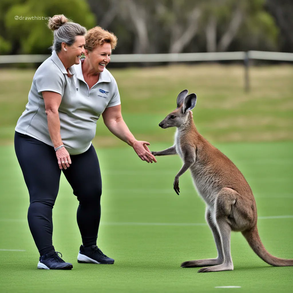 #Trend Australia: VANSTONE'S UNEXPECTED HOBBY: Amanda Vanstone, former Australian politician, has taken up an unorthodox pastime, coaching Jacinta, a rare breed of kangaroo, to play football. Ange, a retired footballer… drawtt.com/1693680000 👈 Full Story