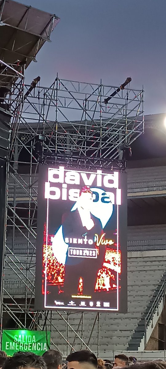 Otro concierto más viéndote y escuchándote,makina!!