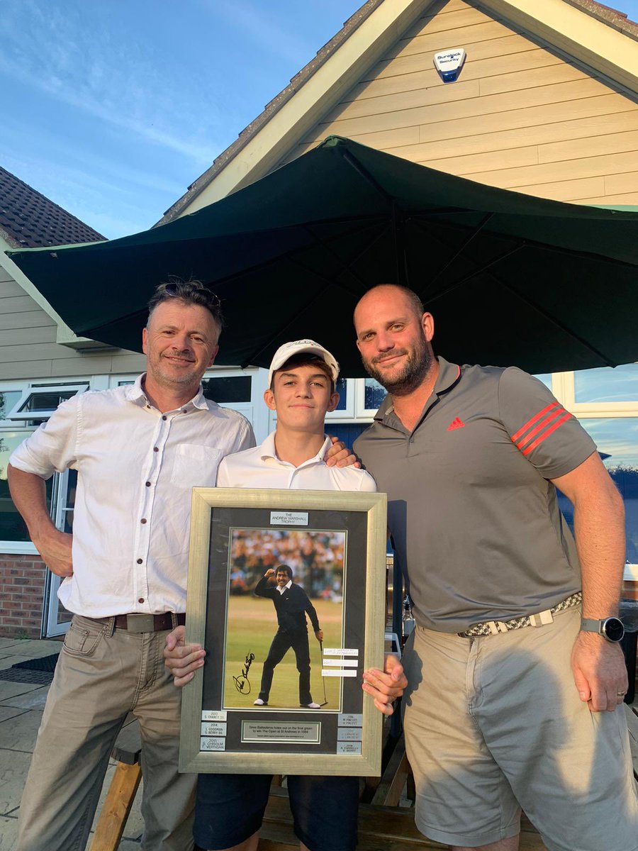marshygolf's tweet photo. Very worthy winners of AM Seve trophy today @Derehamgolfclub @SeveBallesteros so many thanks to all who supported!!! 💸💸💸 https://t.co/qM0c3cv4zG