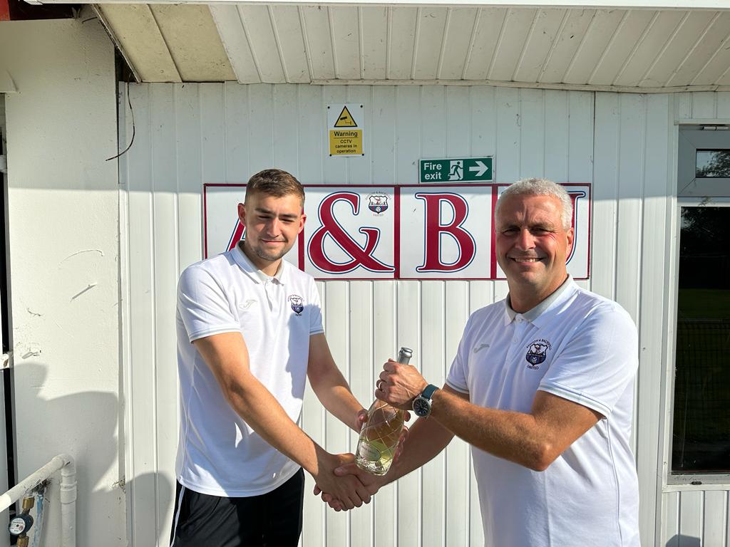 ABUFCSocial's tweet image. Today's @colourcraftsw man of the match award goes to @lucabailey3, The Stags running out 3-0 winners in the cup!!