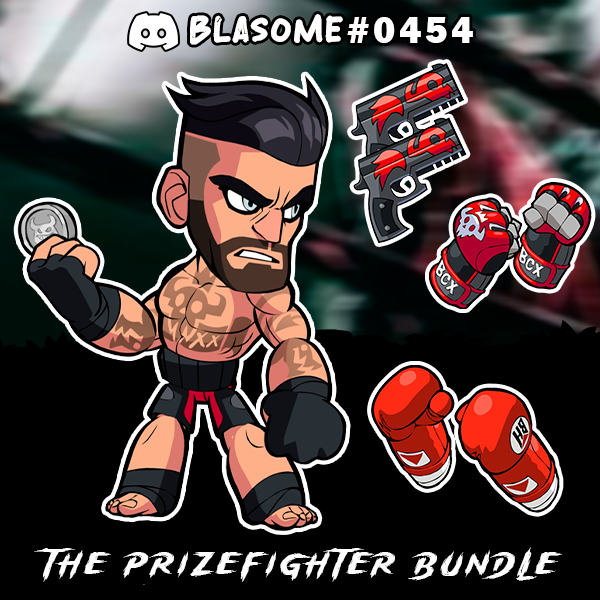 StoreBrawlhalla's tweet photo. #006 Giveaway: PrizeFighter Cross Bundle
Winners: 5

Conditions:  
-Follow, Like, Retweet 
-Visit https://t.co/lQURBJHZkR (take a small look at the products for real) (no need to comment a picture but be honest and visit it)

Giveaway ends 5/9 https://t.co/qxjS6rjnf2