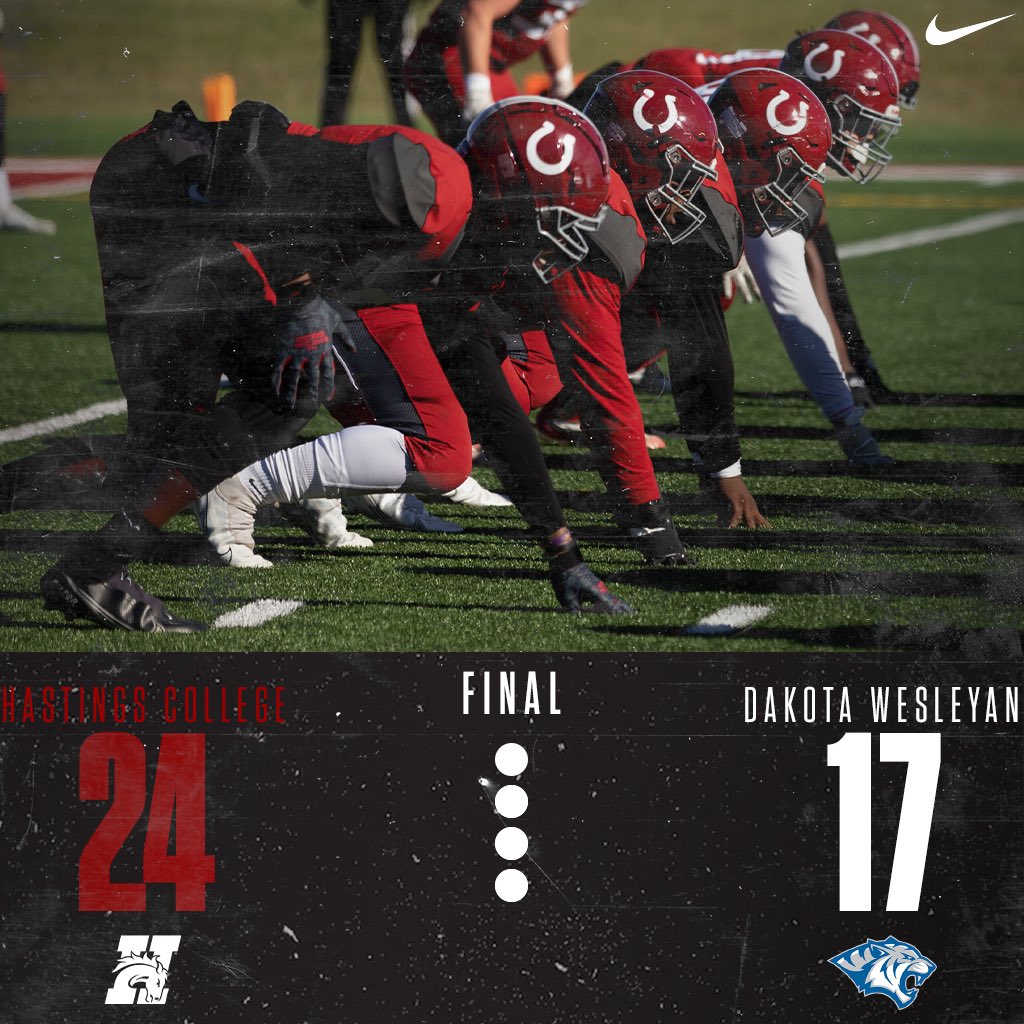Hastings College Football tweet media