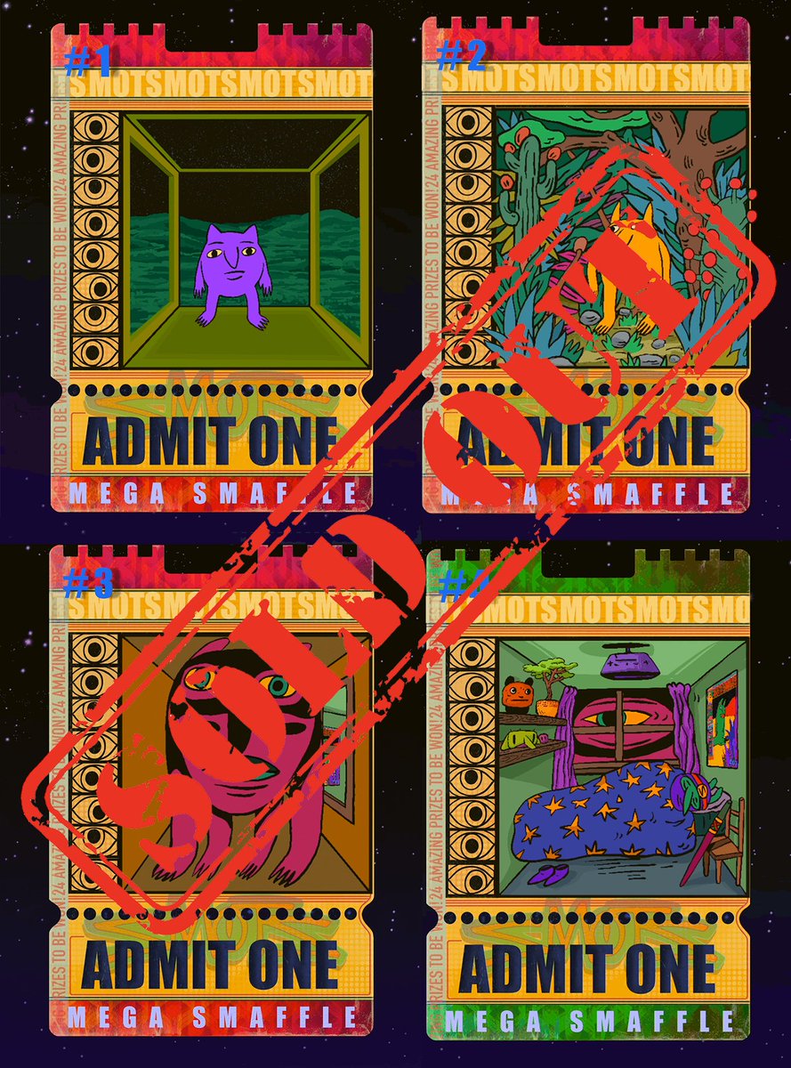 ❌ SOLD OUT! ❌

We are excited to announce that all 40 Dark Realm Mega Smaffle tickets have been SOLD OUT! ✨

Good luck to all the participants!
Will be sending you 🥓🥓🥓 luck!