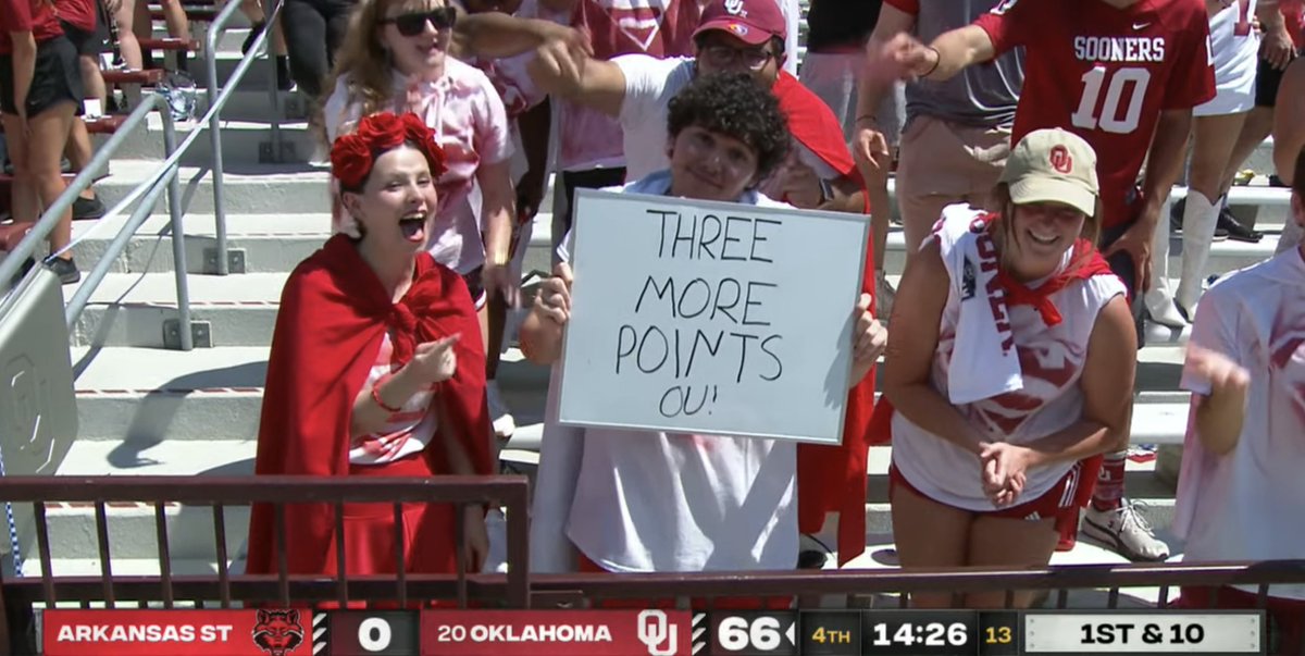 soonergridiron's tweet photo. Nice. https://t.co/AKSlqaIcbd