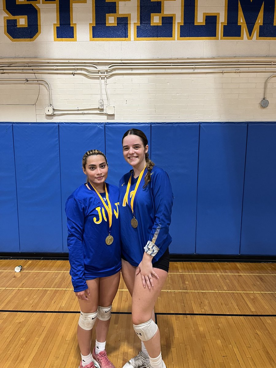 Nice job today ladies at the Peg Bryan Tournament! Congrats to #17 Sadie Johnson and #4 Silvia Sanchez for being named All-Tournament!! #onward #jolietcentralathletics #steelmenpride