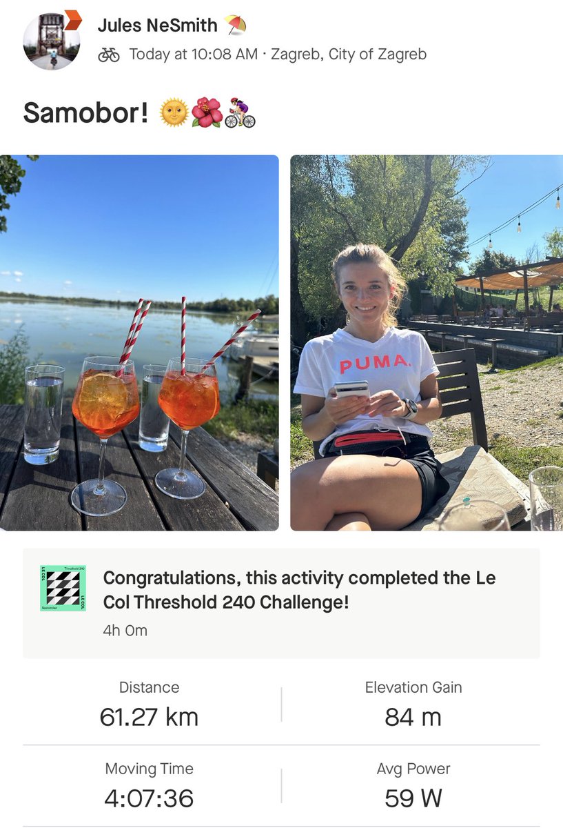 nHumidity's tweet image. Post-conference shakeout to Samobor 🌞