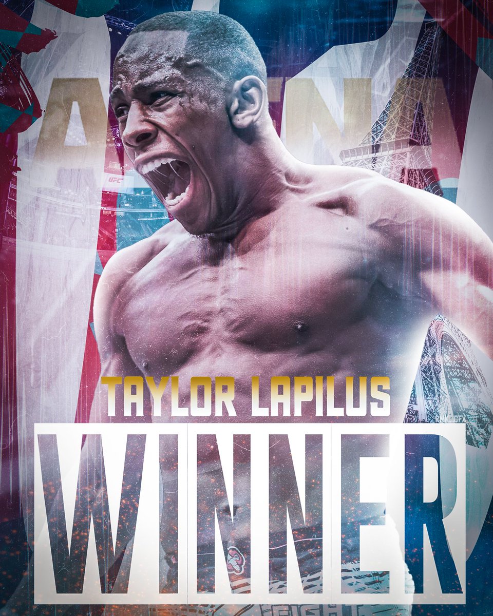 MMArena_'s tweet photo. 🚨🚨 TAYLOR LAPILUS EST UN MOOOONSTRE 🇨🇵

VICTOIRE DU FRANÇAIS PAR DÉCISION UNANIME CONTRE UN IRLANDAIS IRRESPECTUEUX ✅

IL LUI A APPRIS LE MMA 🤯 #UFCParis https://t.co/4dLIGo65M7