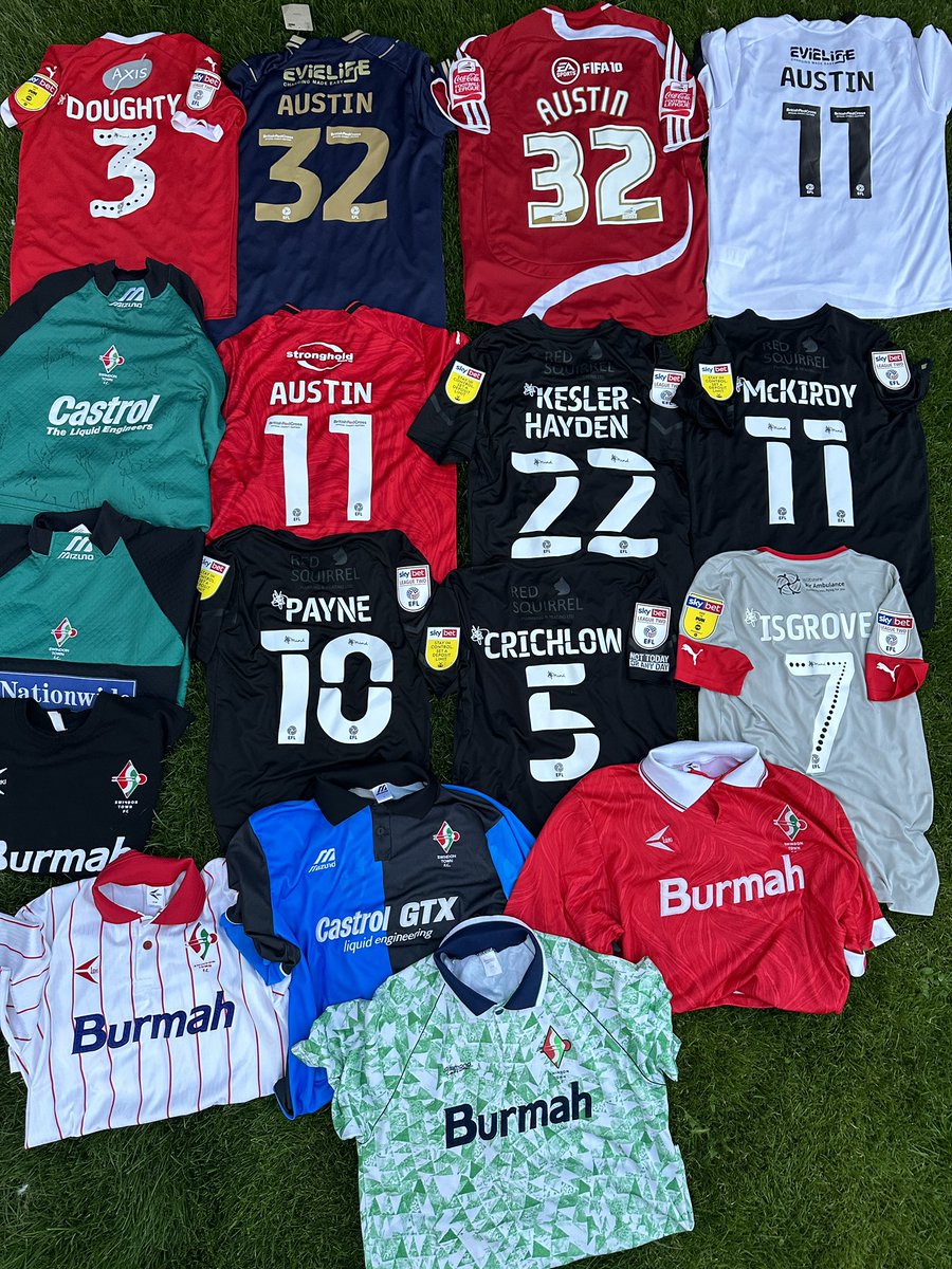 🚨 SWINDON FANS 🚨

Pre bids are live! Here’s what’s up for auction over on my Whatnot stream tomorrow @ 19:00!

Some seriously rare shirts, handful of matchworns, replica shirts, mugs and general bits and bobs! 

If you use my sign up link, you can get between £10 and £200 sign