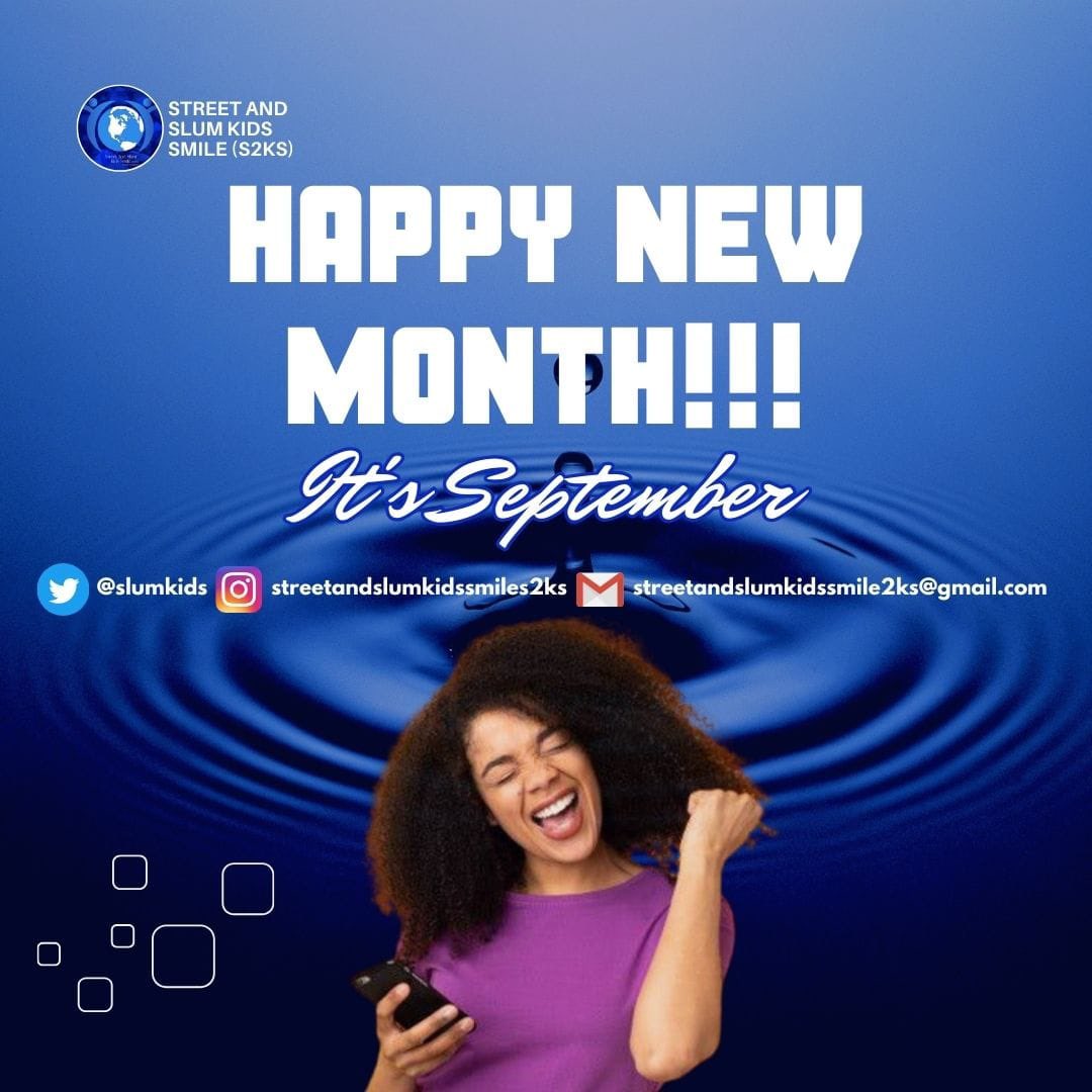 SlumKids's tweet photo. It’s not too late to say happy new month 💙🤍
SEPTEMBER ✨!!!!!!!!!! https://t.co/wHiJACDdmi