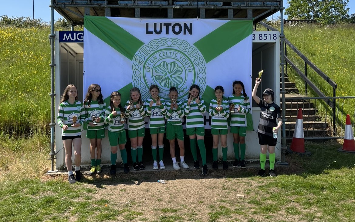 Outstanding achievement from my girls this morning 5 minutes left 2-0 down to winning 3-2 great game for the neutral girls showed great character to comeback and do bits still looking for sponsorship for tracksuits, jumpers or anything please <a href="/LutonClub/">Luton Celtic Youth Club</a>
