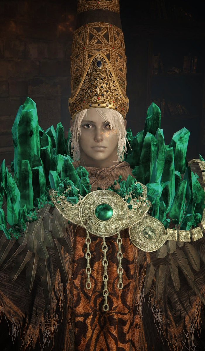 CloudyClaudius's tweet photo. 翠玉の魔
#ELDENRINGCloudyClaudius 
#ELDEN_RING 
#ELDENRING https://t.co/iTwOTwzKD3