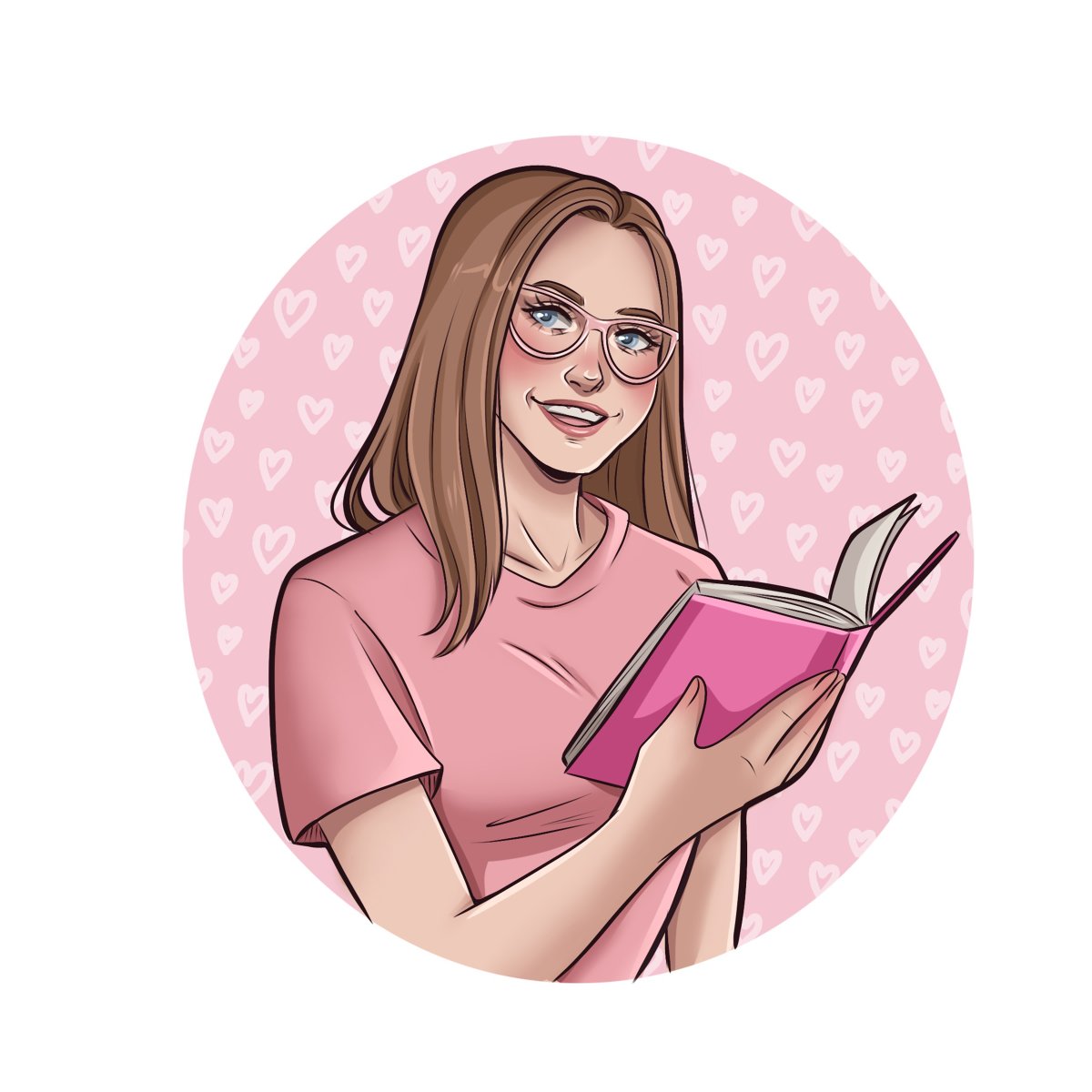 HannahHaze4's tweet photo. I commissioned a new author portrait, drawn by the very talented @chelzd_art
😍😍😍 https://t.co/NphK2YklFX