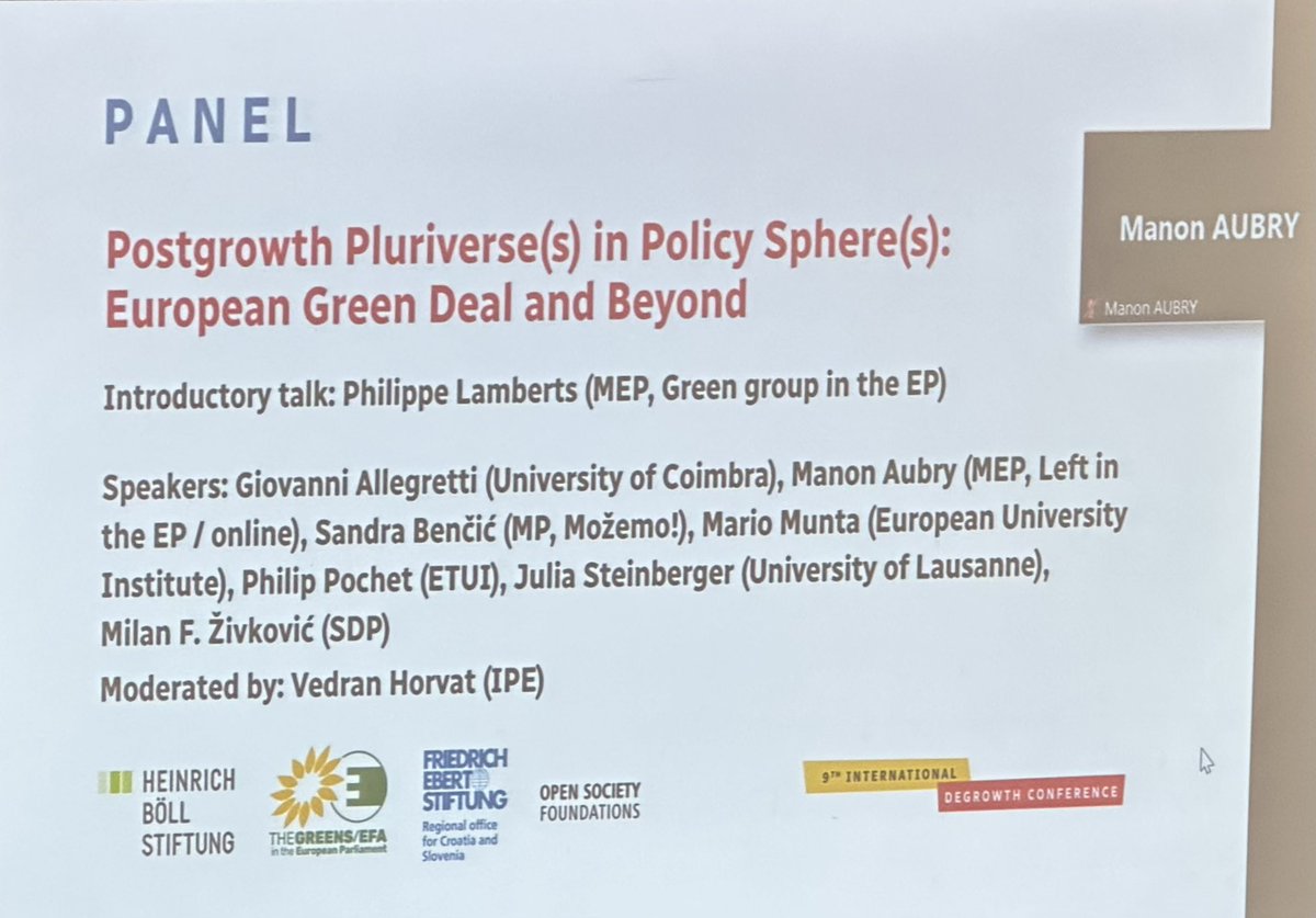 nHumidity's tweet image. 9th annual #Degrowth Conference in Zagreb, Croatia: 
A thoughtful week with a multidisciplinary group of folks working towards world change 🌍 
Next year with Susan Paulson🤞🏽