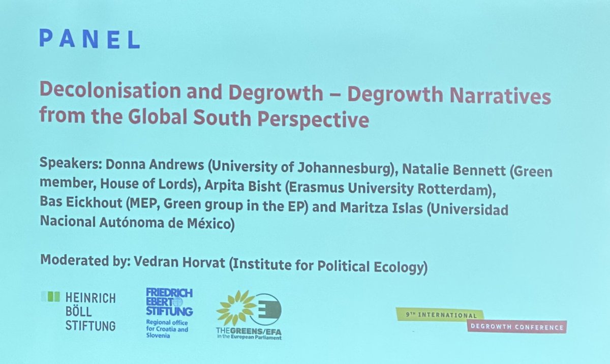 nHumidity's tweet image. 9th annual #Degrowth Conference in Zagreb, Croatia: 
A thoughtful week with a multidisciplinary group of folks working towards world change 🌍 
Next year with Susan Paulson🤞🏽