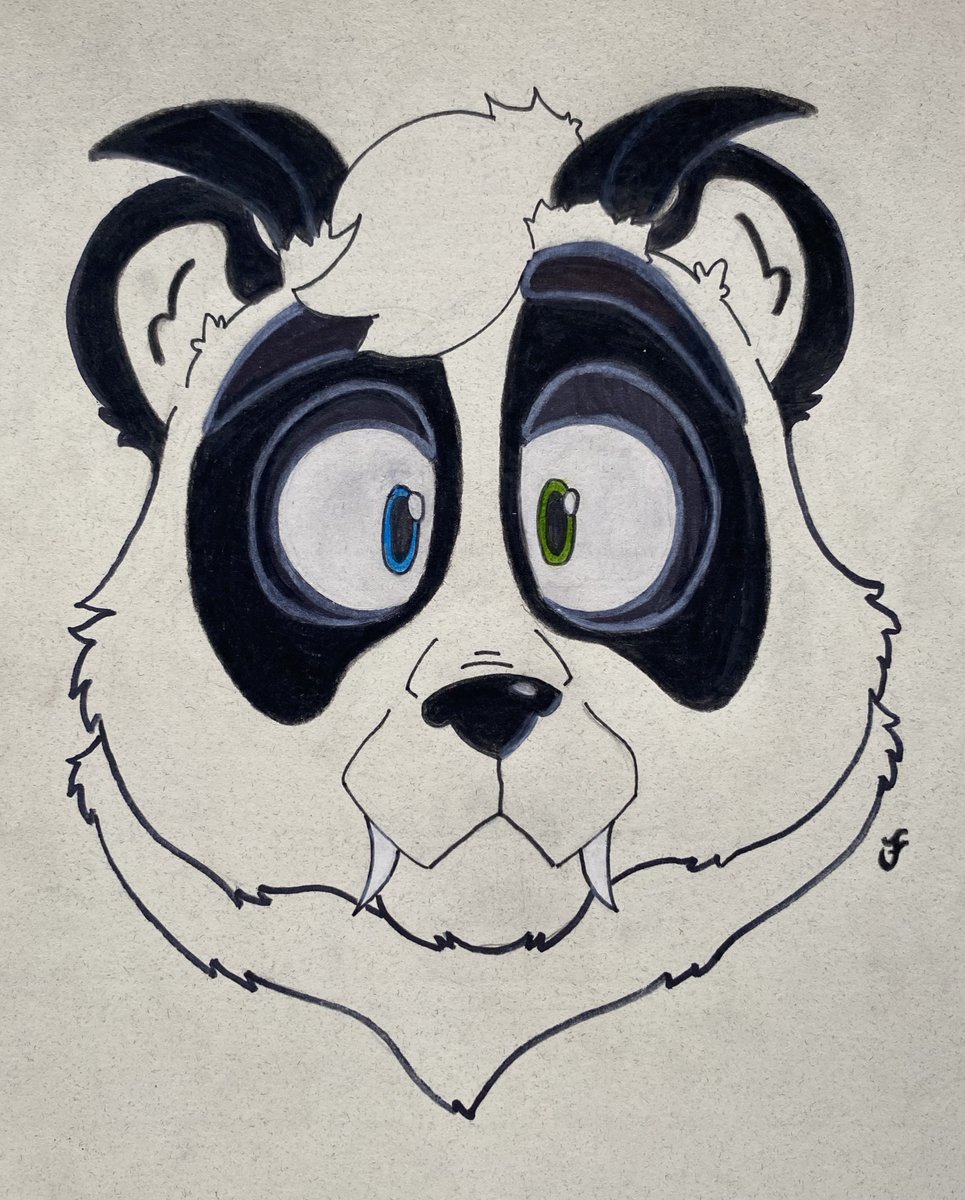 Juanfex_95's tweet photo. ⛩️🐼 Get prepared, in the distance the pandragon warrior looms!  

~ A gift from a while ago that I prepared for @fi_poe ~ https://t.co/3FF4ahBra1