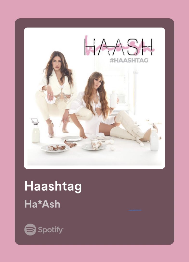 haashoficial's tweet photo. ¿Cuál es su canción favorita de #HAASHTAG ?
💋 https://t.co/9oidFo6N4W 💋 https://t.co/TziPQ1acXv