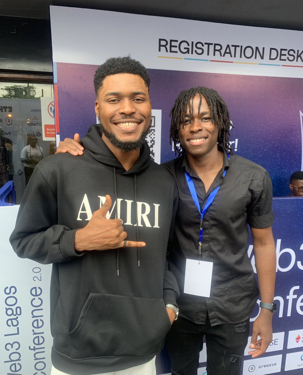Thecalebnnamani's tweet image. Blockchain technology is packed with potential for Africa, and Lagos’ ecosystem is here for it. 

If you’re building something exciting in the Web3 space, or you need eyes with industry experience, we should be talking. 

📍 Web3Bridge’s Web3 Lagos Conference #W3LC #Web3Lagos