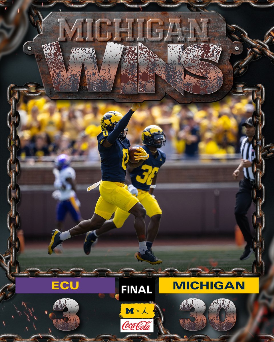 Season-opening dub!

#GoBlue