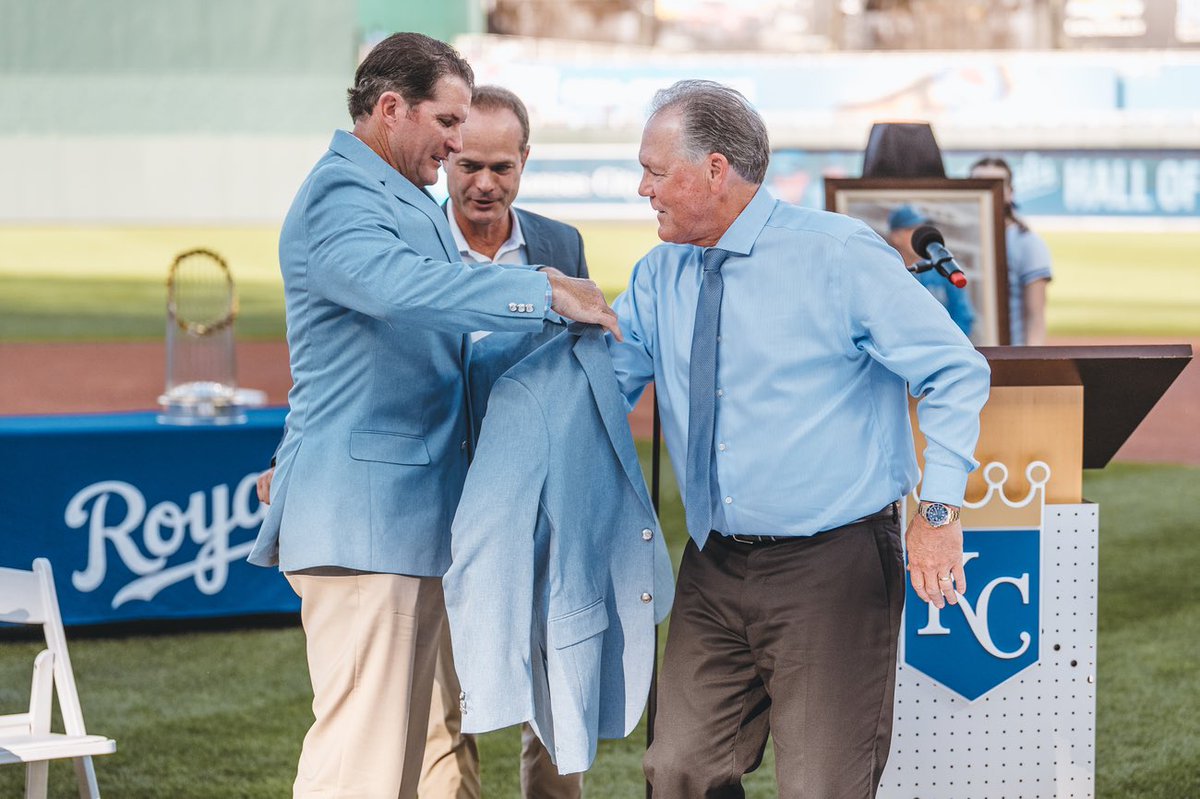 Royals's tweet photo. Congratulations to the 27th member of the Royals Hall of Fame, Ned Yost! https://t.co/tgHu0D5K9X