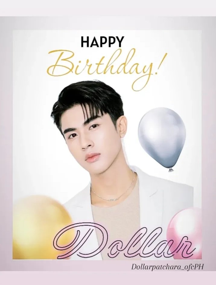 DollarOFC_PH's tweet photo. @dollar_patchara 

สุขสันต์วันเกิดดอลล่าร์ของเรา  ยิ้มต่อไปและไล่ตามความฝันของคุณ เราทุกคนพร้อมสนับสนุนคุณเสมอ  พวกเรารักคุณ.

💙💙💙

#HBDDOLLAR18th
#dollarpatchara 
#dollar_patchara https://t.co/ot30itb28e