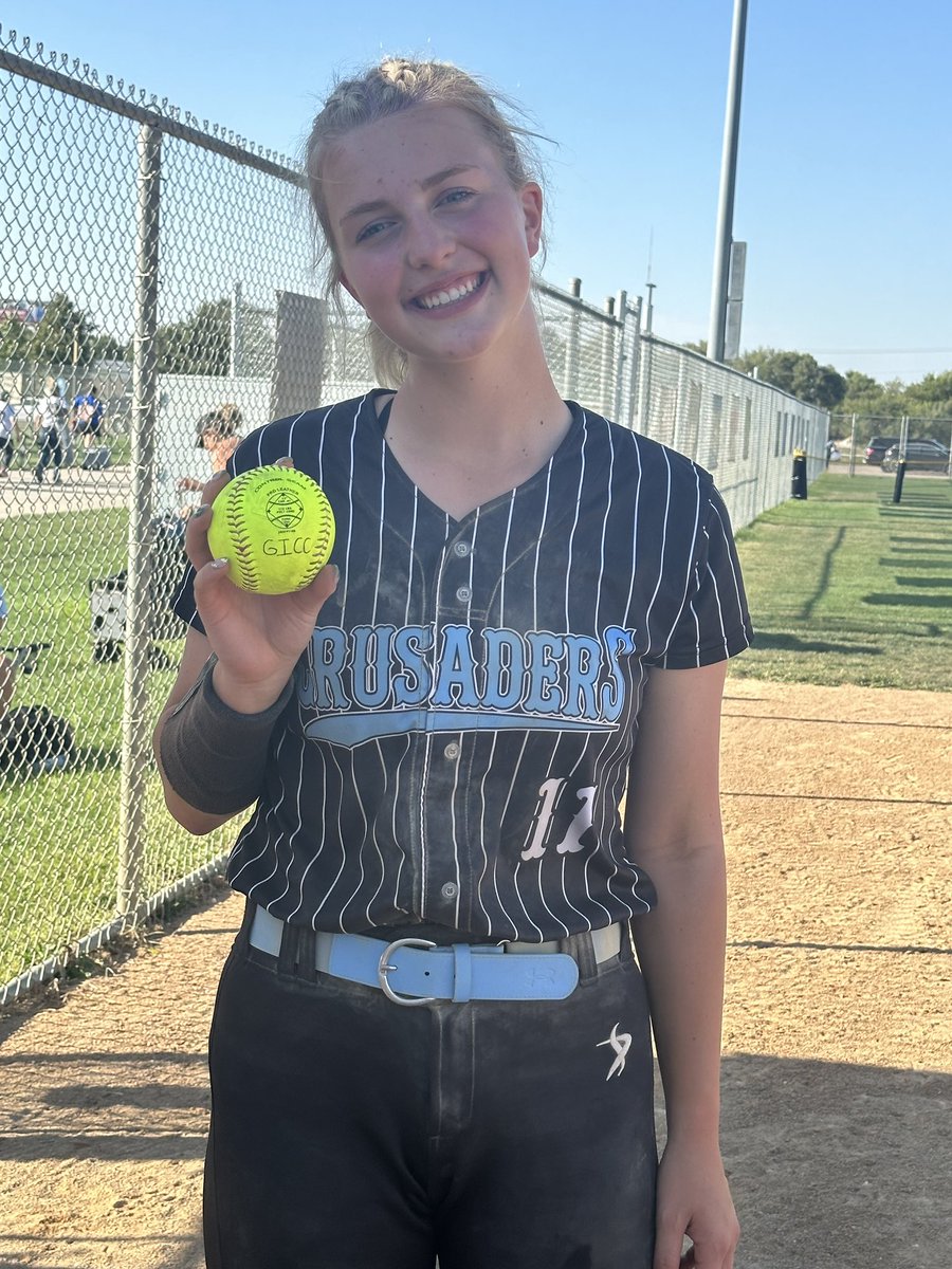 GICC Softball (@giccsoftball) on Twitter photo Crusader girls go 2-1 at catholic schools invite:
💣a from @brisaddler and a walkoff 3 Run HR for <a href="/reesechrastil/">reese chrastil</a> !! Whoop whoop!! Other Stat leaders:
<a href="/AnnaTibbetts_/">Anna Tibbetts</a> 5 hits 2dbls
Madi Renz 4 hits 2 dbls
Shaylee Meister 5 Hits
⭕️ @brisaddler 10k 1.077 ERA Crusader girls go 2-1 at catholic schools invite:
💣a from @brisaddler and a walkoff 3 Run HR for <a href="/reesechrastil/">reese chrastil</a> !! Whoop whoop!! Other Stat leaders:
<a href="/AnnaTibbetts_/">Anna Tibbetts</a> 5 hits 2dbls
Madi Renz 4 hits 2 dbls
Shaylee Meister 5 Hits
⭕️ @brisaddler 10k 1.077 ERA