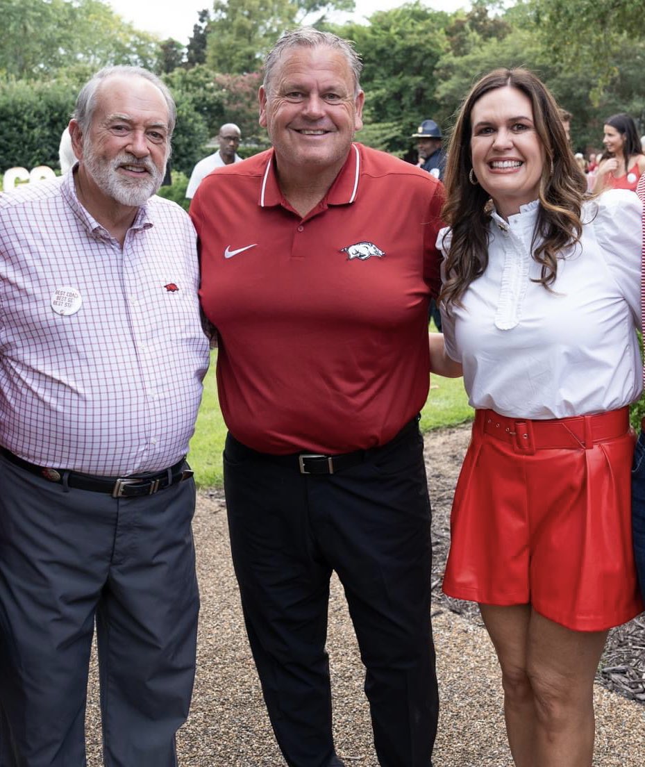 Arkansas’ cheer squad this season is looking a bit rough.