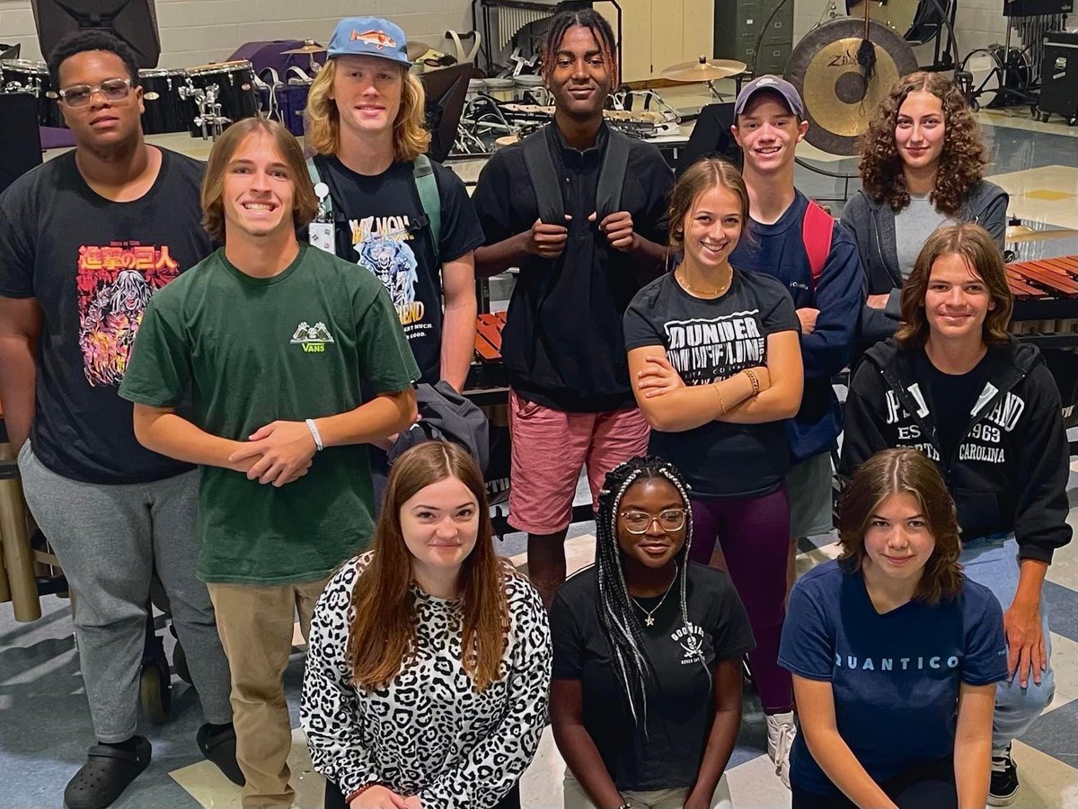 NHSBands's tweet photo. Another fun time with some members of the Purple Regiment. Thanks to @Sunset_Park_CAS for allowing us to celebrate with you. https://t.co/kHb0Uhr0nE