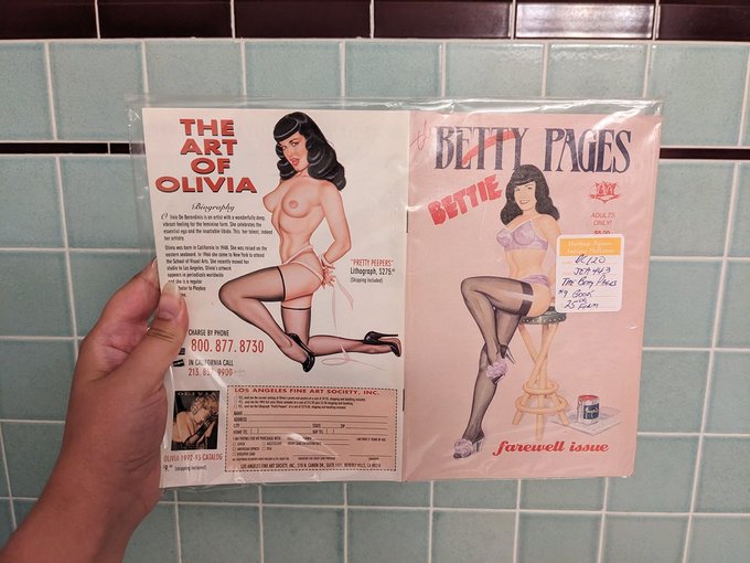 The only antique mall I've ever found good smut in, had a stack of these today. I only purchased 1. There<a href="/tag/behindthescenes"class="tags"><span>#behindthescenes</span></a><a href="/tag/breastexpansion"class="tags"><span>#breastexpansion</span></a>