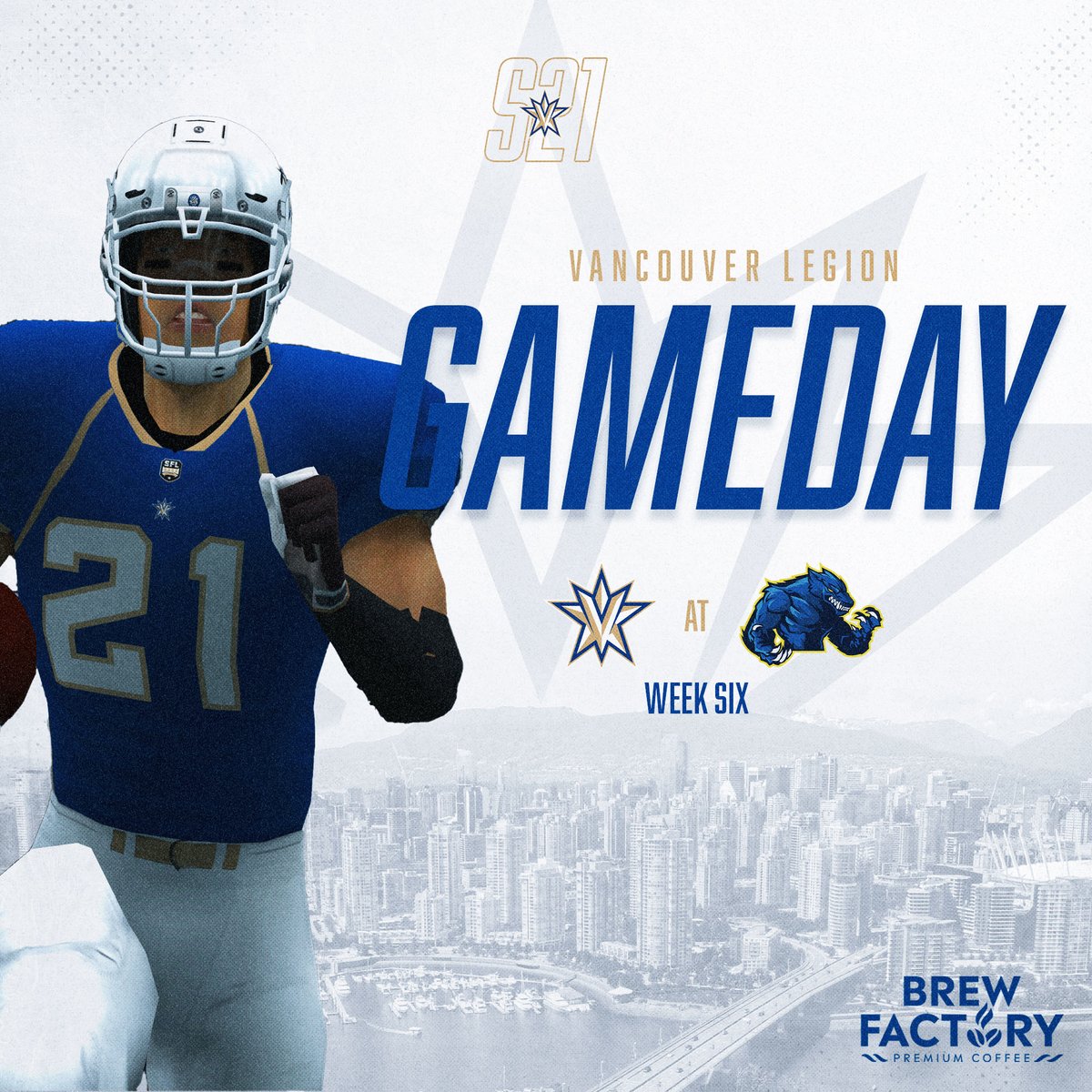 Vancouver Legion (@vancouverlegion) on Twitter photo First division game tonight!
π 9 PM ET || 6 PM PT
π <a href="/SFL_Lycans/">Los Angeles Lycans</a>
Wake up this season for Gameday with a delicious coffee from our partners <a href="/brewfactoryio/">Brew Factory</a>
brewfactory.io
#EternalFrost First division game tonight!
π 9 PM ET || 6 PM PT
π <a href="/SFL_Lycans/">Los Angeles Lycans</a>
Wake up this season for Gameday with a delicious coffee from our partners <a href="/brewfactoryio/">Brew Factory</a>
brewfactory.io
#EternalFrost