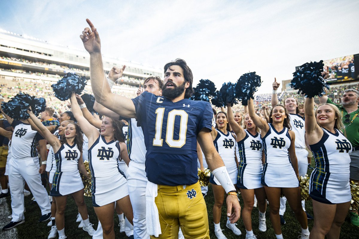 Notre Dame Football tweet media