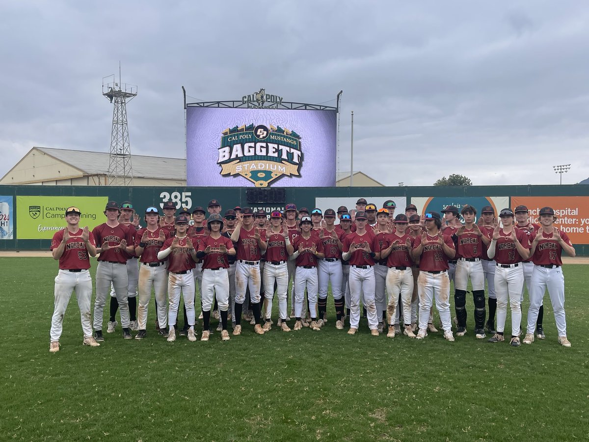 NorCalU1's tweet photo. outstanding day for @NorCalBaseball at @CalPolyBSB for a team camp. Coach Lee and his staff did a great job for us and it was appreciated! https://t.co/stzxePuQSg